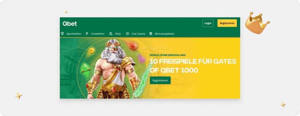 Qbet: 100% Bonus + 100 Freispiele für DACH-Spieler